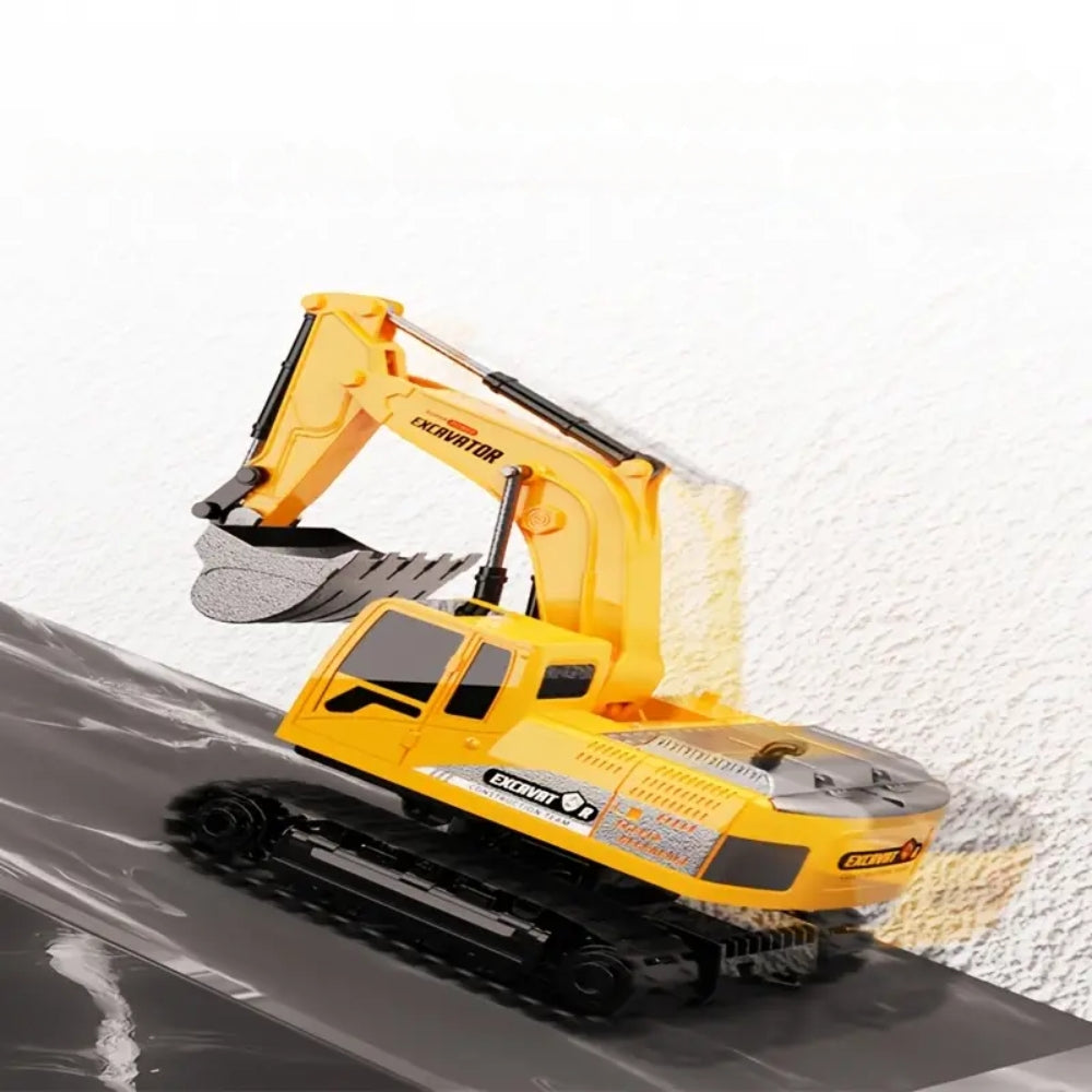 Remote Control Excavator Rc Digger Truck Construction Vehicles Toys
