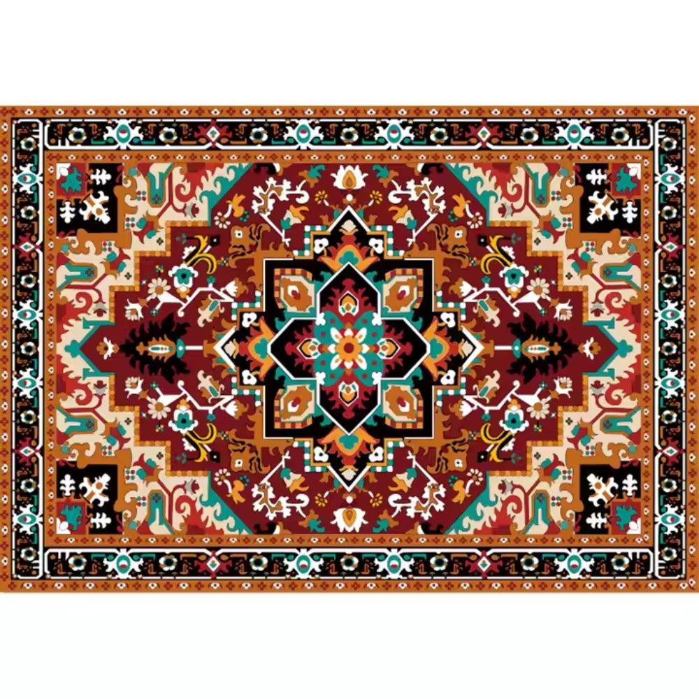 Stylish Non Slip Floor Rug For Cozy Living Rooms And Bedrooms