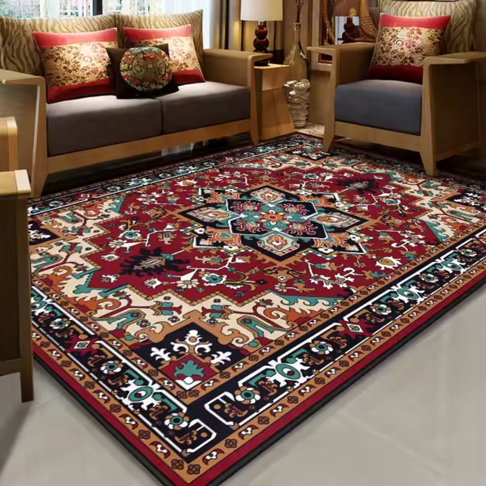 Stylish Non Slip Floor Rug For Cozy Living Rooms And Bedrooms