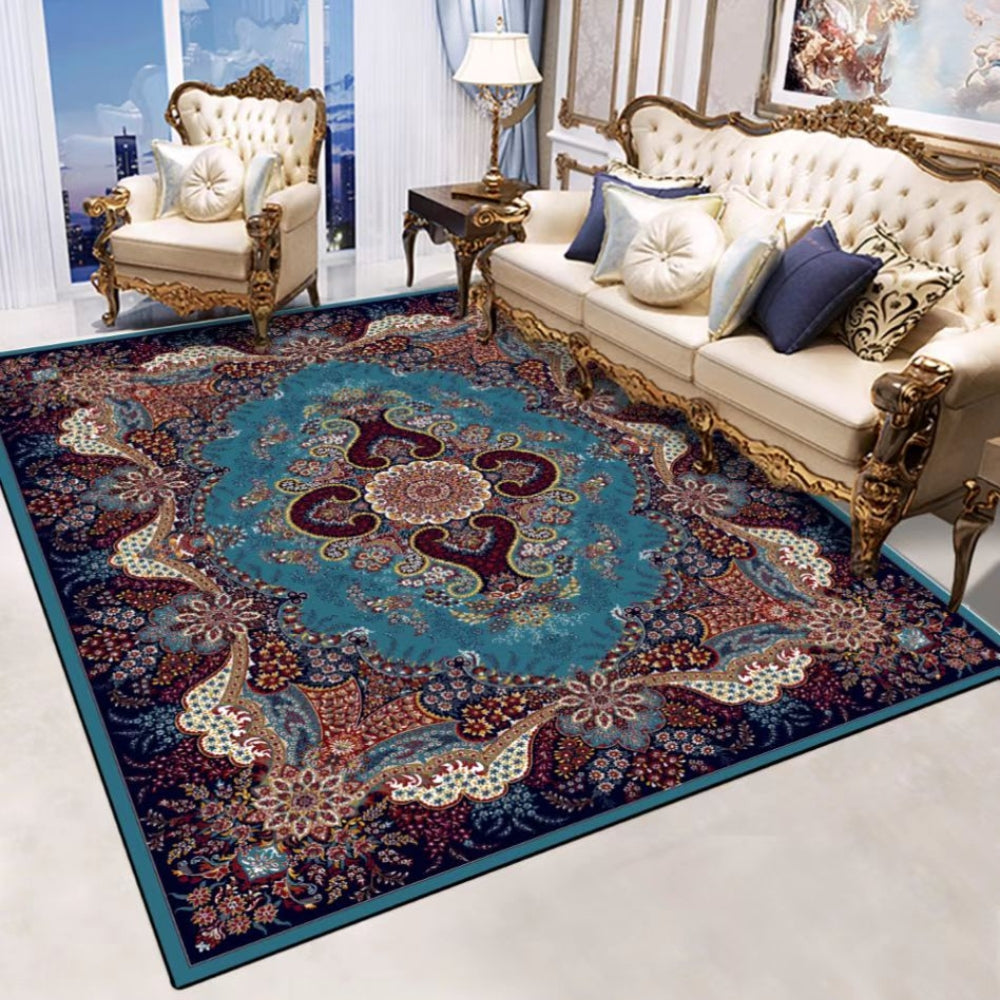 Stylish Non Slip Floor Rug For Cozy Living Rooms And Bedrooms