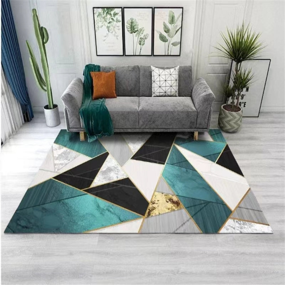 Stylish Non Slip Floor Rug For Cozy Living Rooms And Bedrooms