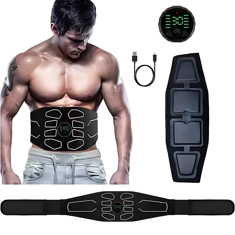 Abdominal Massager Waist Belt Ems Muscle Stimulator Device