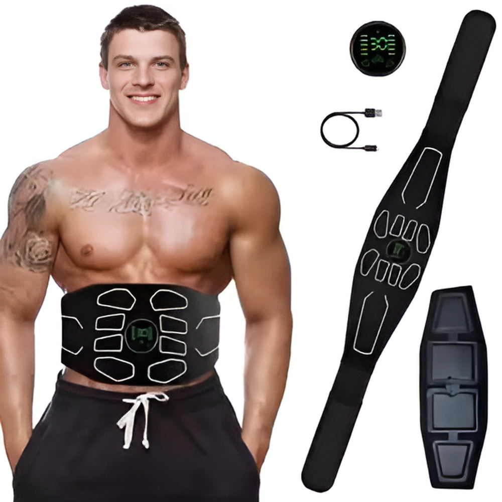 Abdominal Massager Waist Belt Ems Muscle Stimulator Device