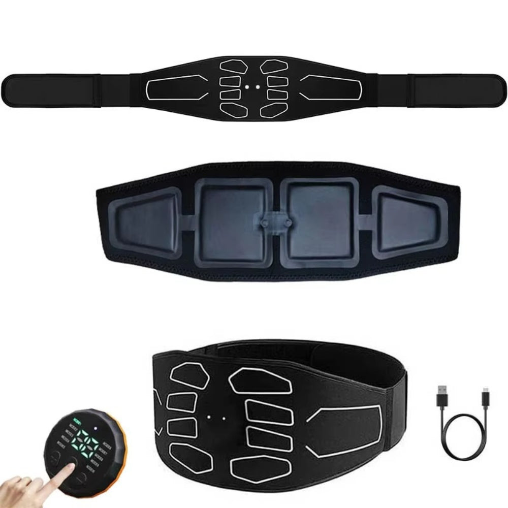Abdominal Massager Waist Belt Ems Muscle Stimulator Device