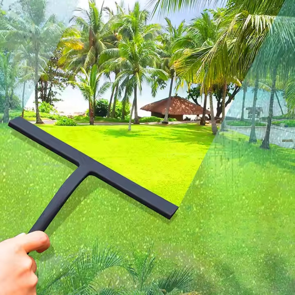 Shower Squeegee Glass Clean Scraper With Handle