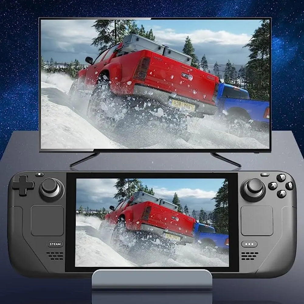 Steam Deck 6 In 1 Docking Station With Hdmi 4K Usb 3.0 Ethernet And 60W Pd