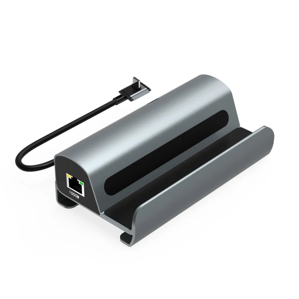 Steam Deck 6 In 1 Docking Station With Hdmi 4K Usb 3.0 Ethernet And 60W Pd