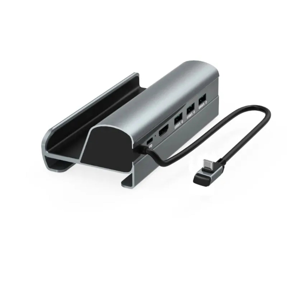 Steam Deck 6 In 1 Docking Station With Hdmi 4K Usb 3.0 Ethernet And 60W Pd