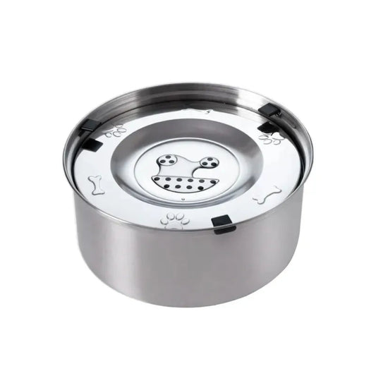 No Spill Dog Water Bowl Anti Splash Non Slip Feeder
