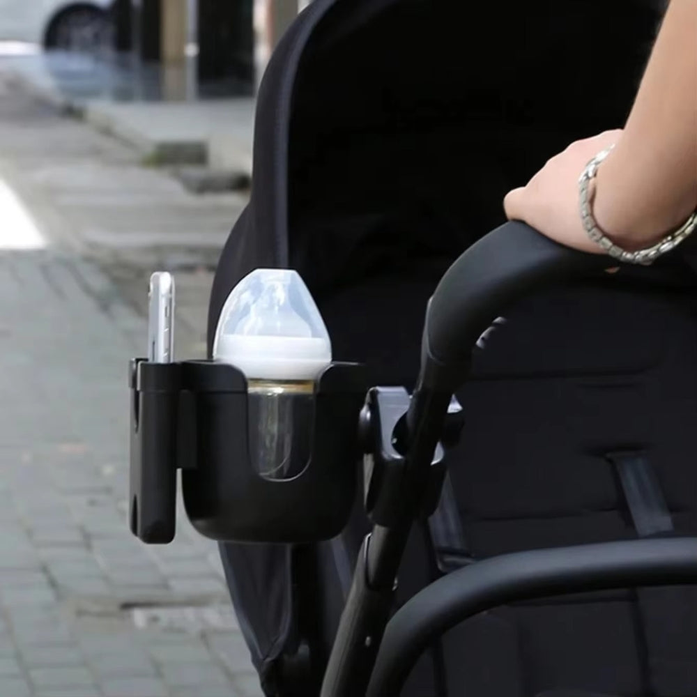 Pram Cup And Phone Holder Anti Slip Stroller Bottle Accessories