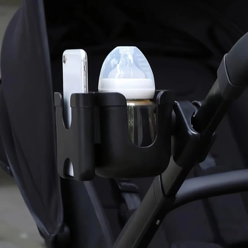 Pram Cup And Phone Holder Anti Slip Stroller Bottle Accessories