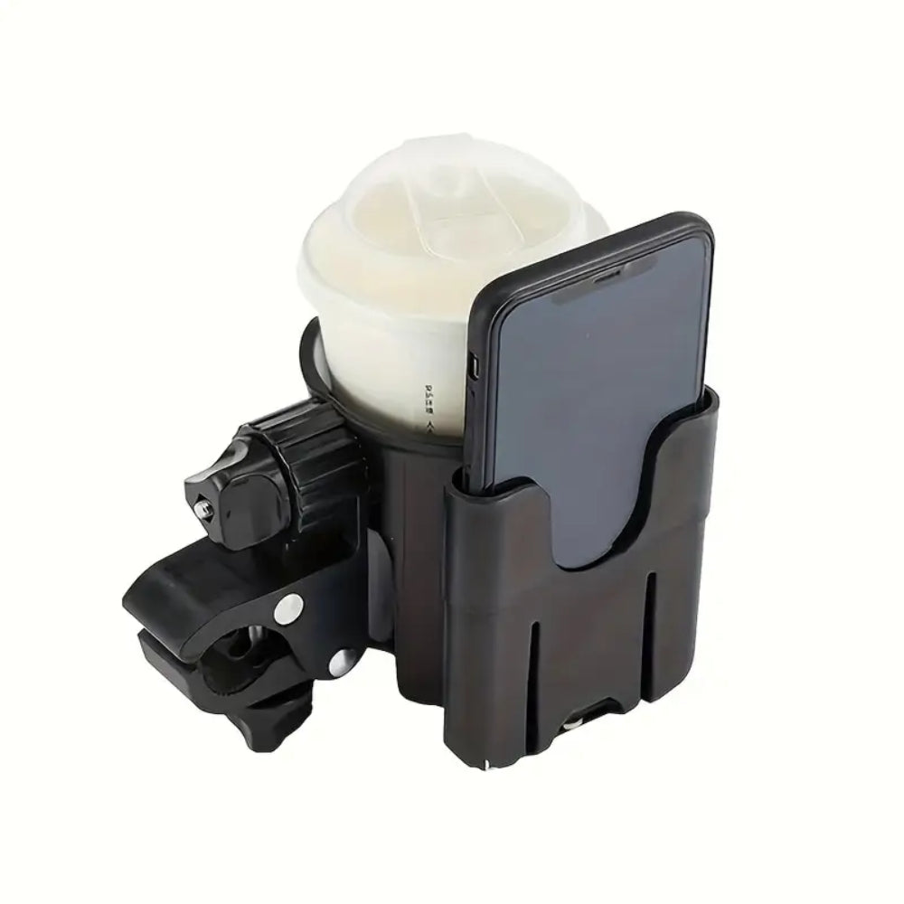 Pram Cup And Phone Holder Anti Slip Stroller Bottle Accessories
