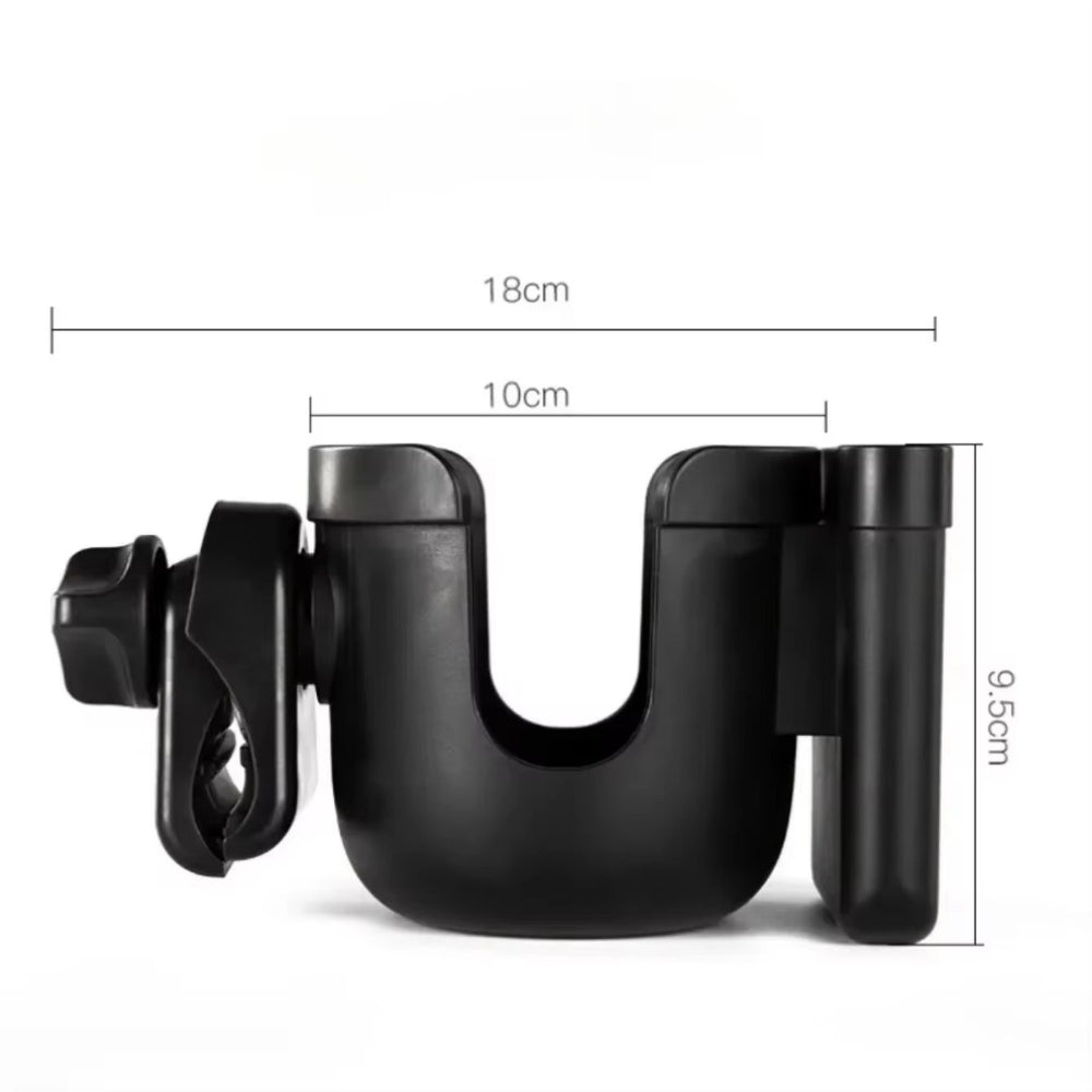 Pram Cup And Phone Holder Anti Slip Stroller Bottle Accessories