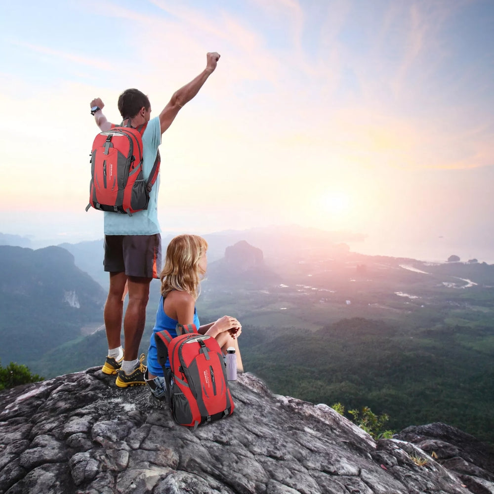 40L Outdoor Hiking Backpack Large Capacity Travel Bag For Men And Women