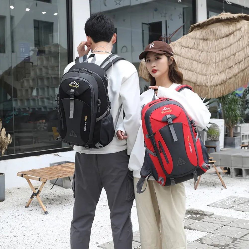 40L Outdoor Hiking Backpack Large Capacity Travel Bag For Men And Women