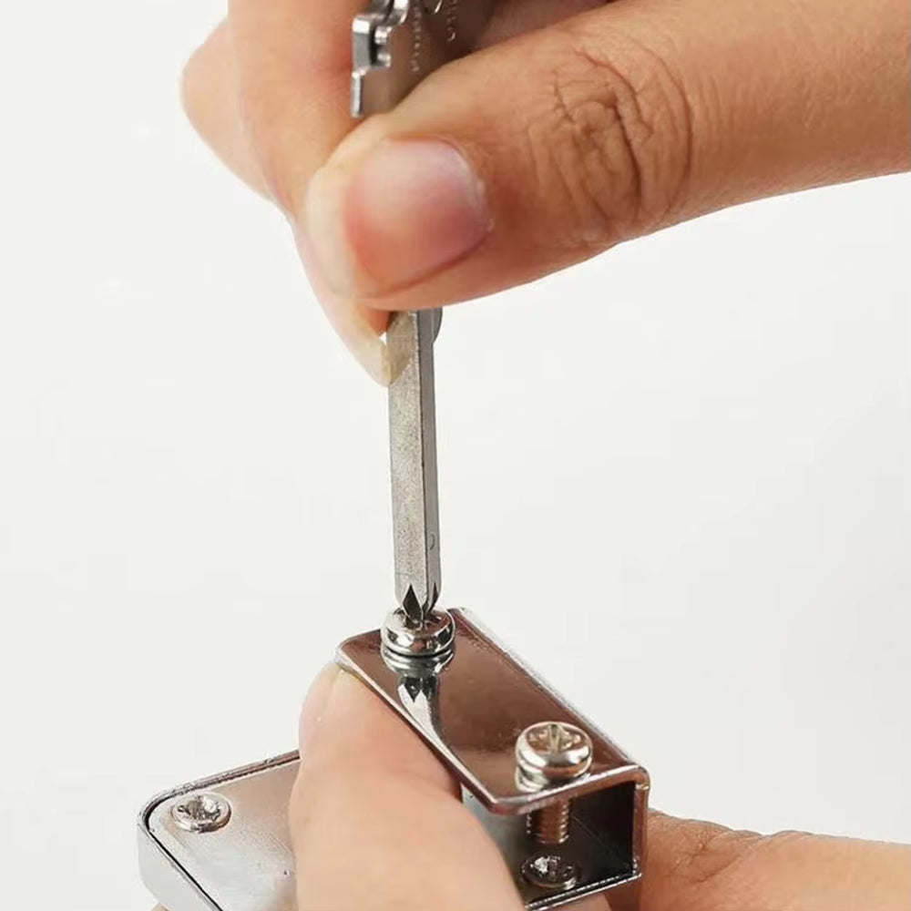 6 In 1 Multi Tool Stainless Steel Keychain Pocket Cutter