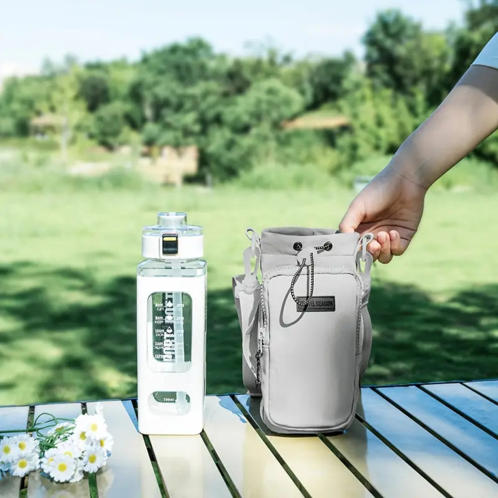 Water Bottle Bag With Shoulder Strap