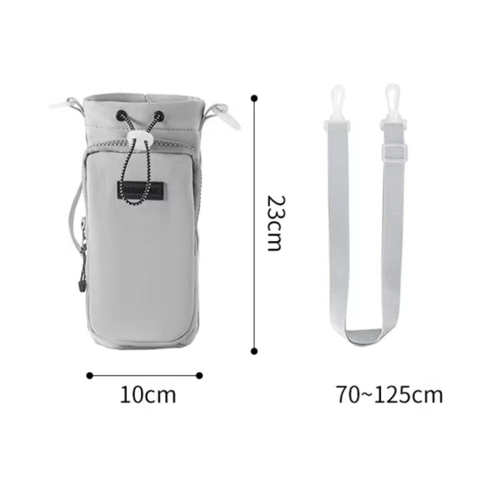 Water Bottle Bag With Shoulder Strap