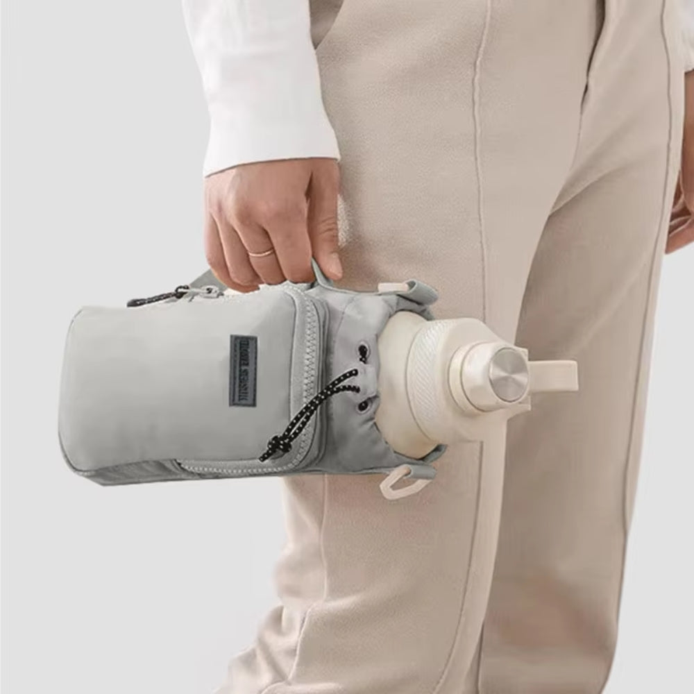 Water Bottle Bag With Shoulder Strap