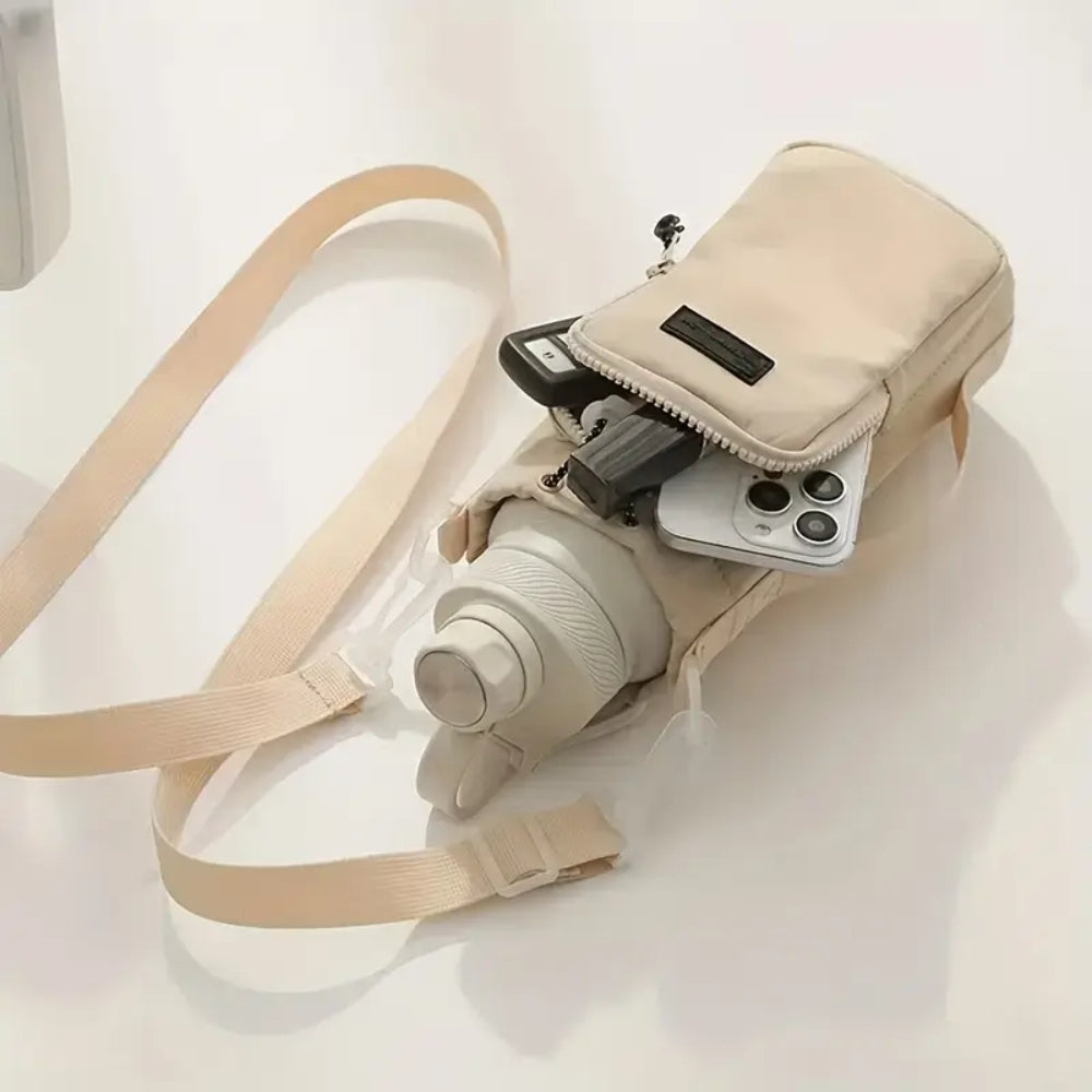 Water Bottle Bag With Shoulder Strap