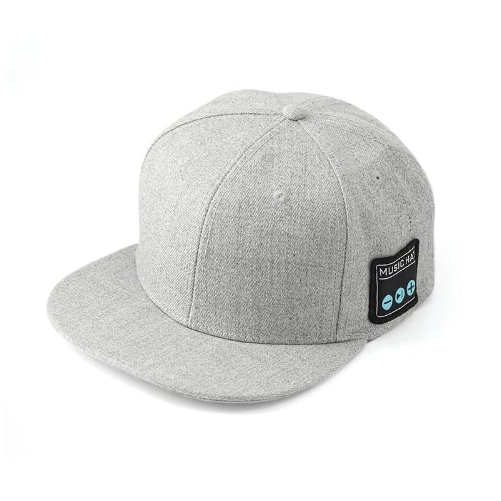 Bluetooth Music Hat With Dual Speakers And Built In Microphone