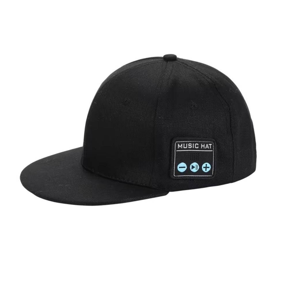 Bluetooth Music Hat With Dual Speakers And Built In Microphone