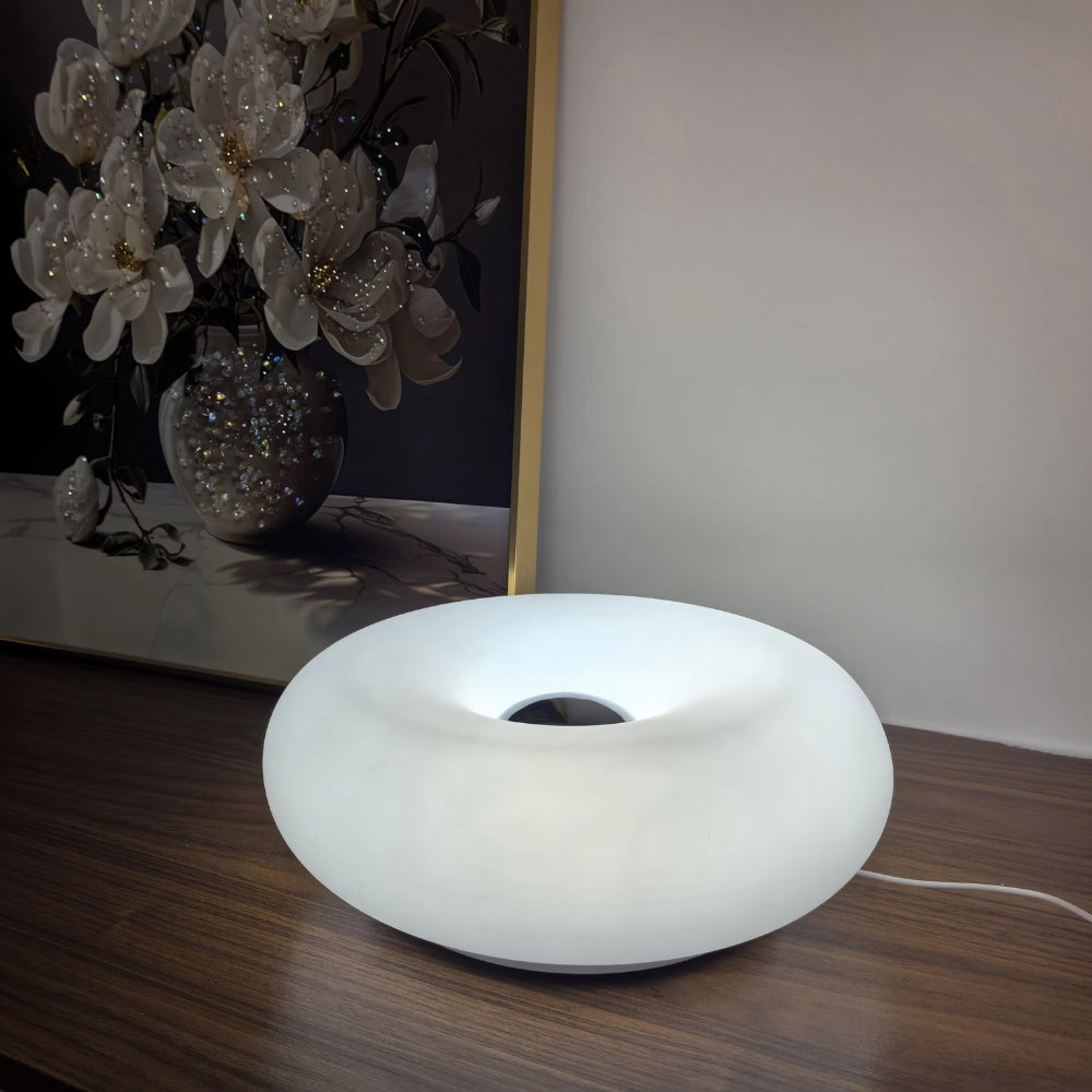 Donut Table Lamp With Usb Plug For Ambient Lighting