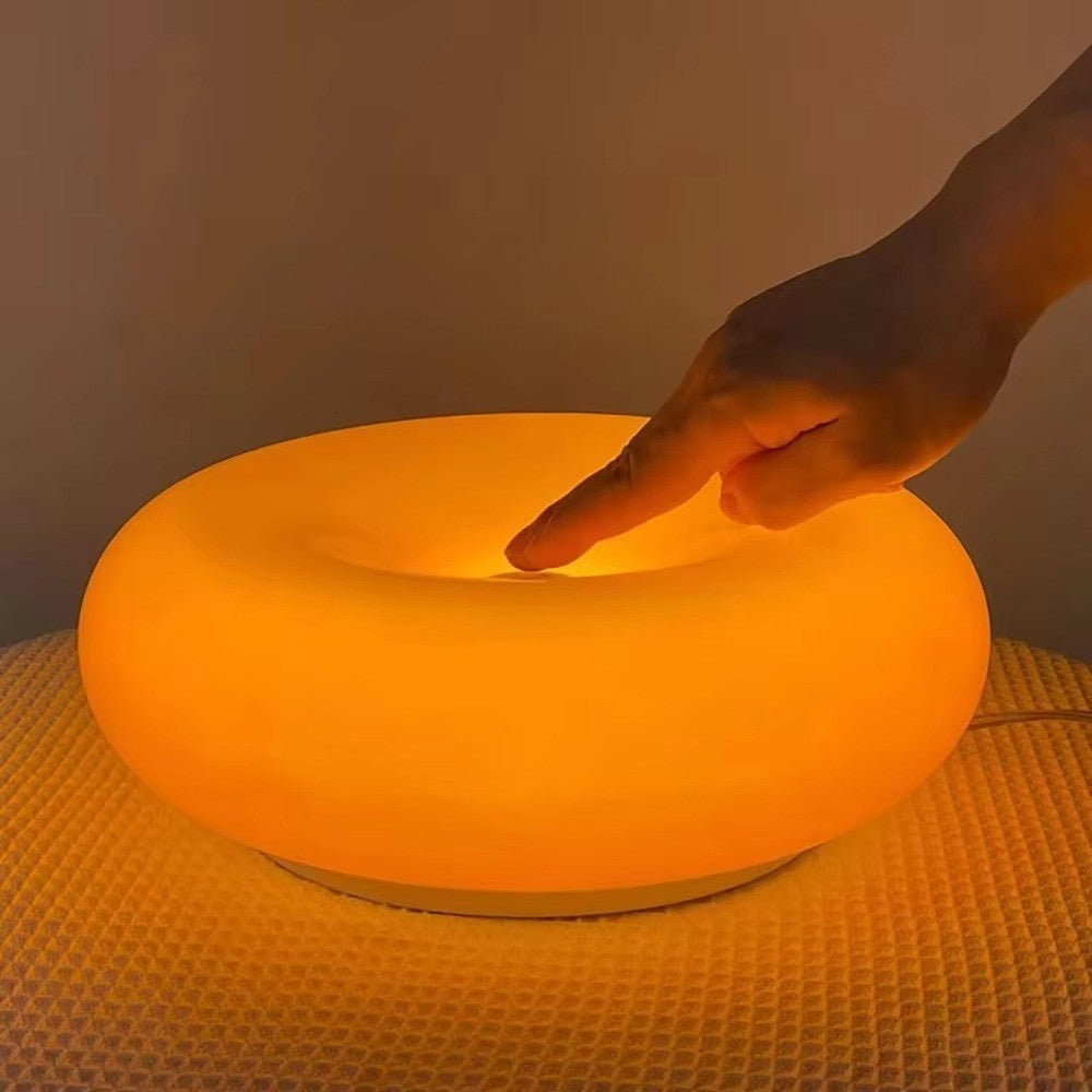 Donut Table Lamp With Usb Plug For Ambient Lighting
