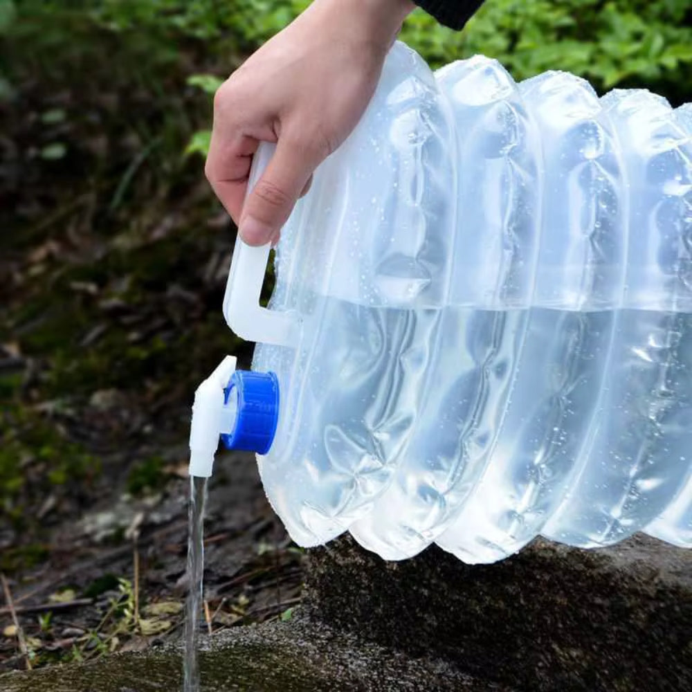 Collapsible Foldable Water Container 10L 15L For Camping