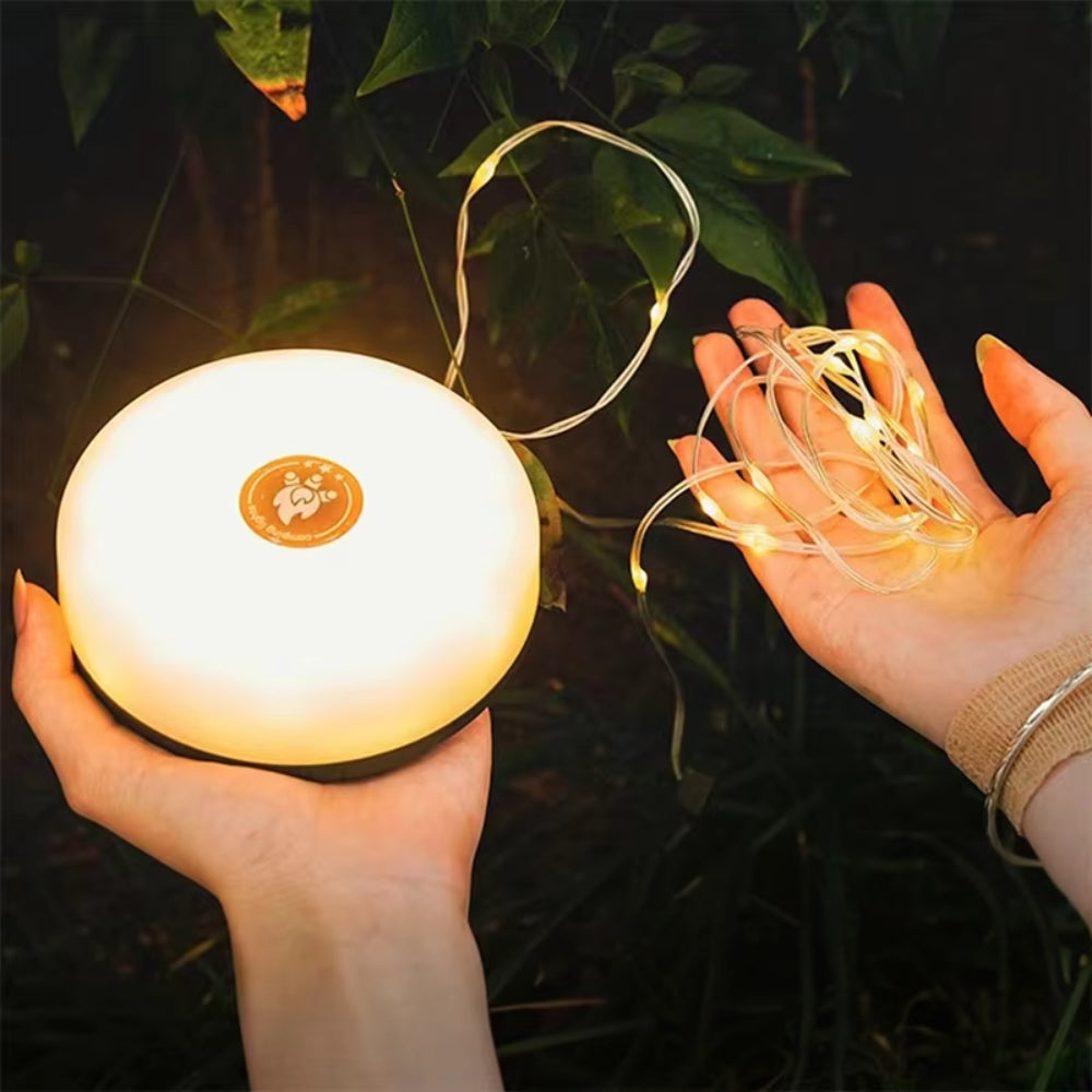 10M Waterproof Led Camping Lamp Strip 4 In Atmosphere Light For Tent Garden
