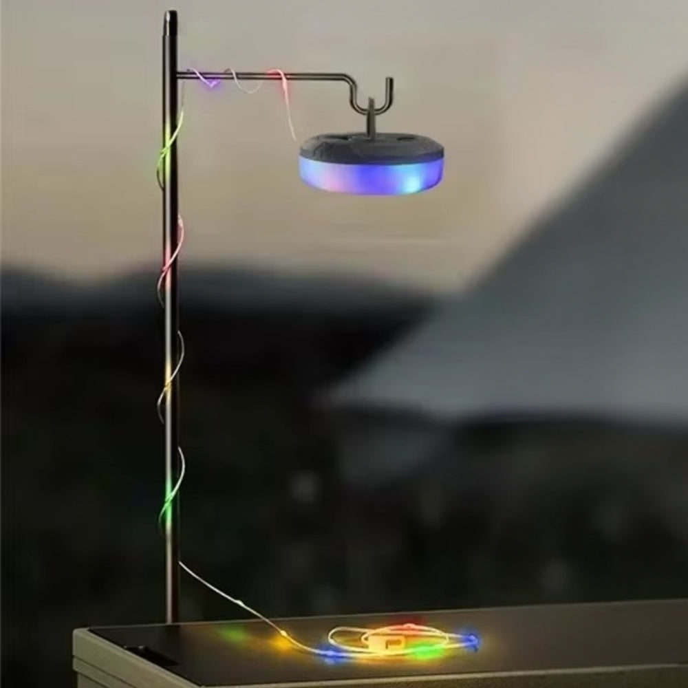 10M Waterproof Led Camping Lamp Strip 4 In Atmosphere Light For Tent Garden