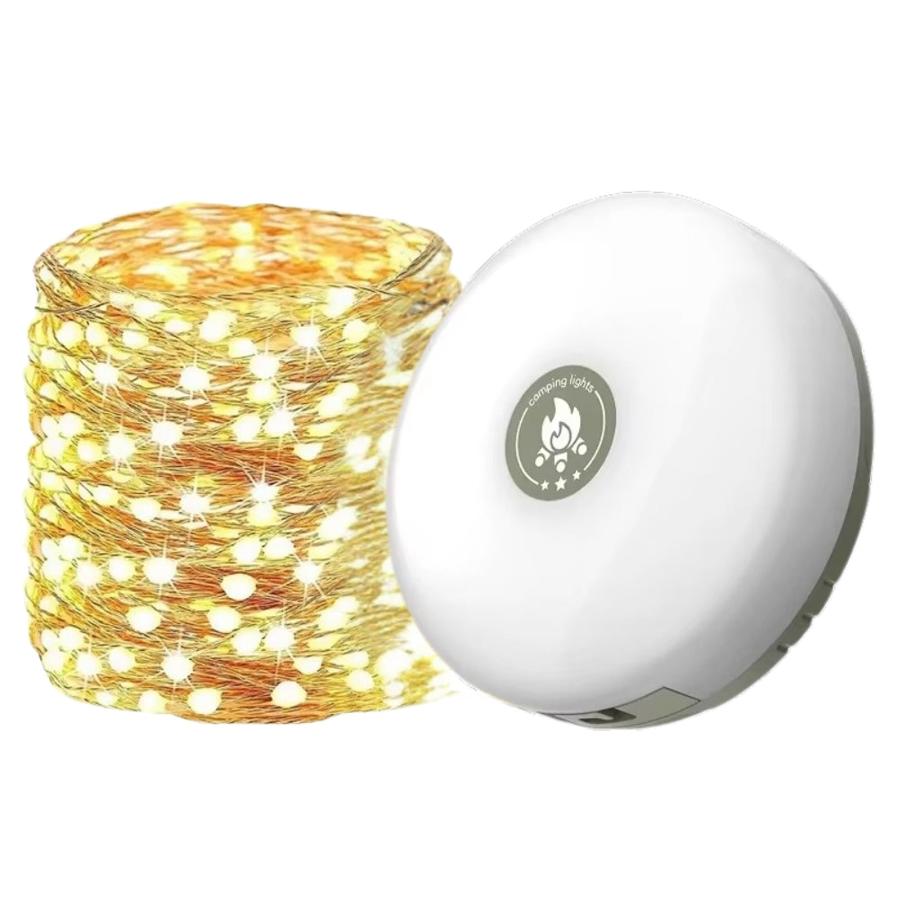 10M Waterproof Led Camping Lamp Strip 4 In Atmosphere Light For Tent Garden