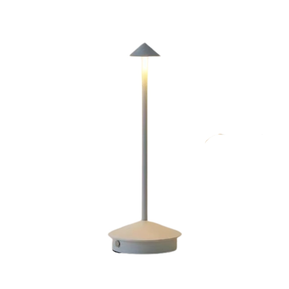 Rechargeable Led Table Lamp With Touch Sensor 3 Color Stepless Dimming