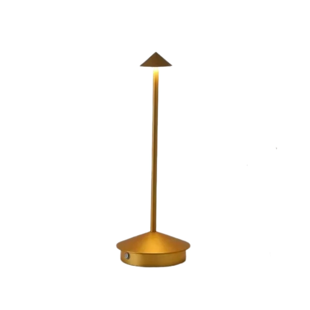 Rechargeable Led Table Lamp With Touch Sensor 3 Color Stepless Dimming