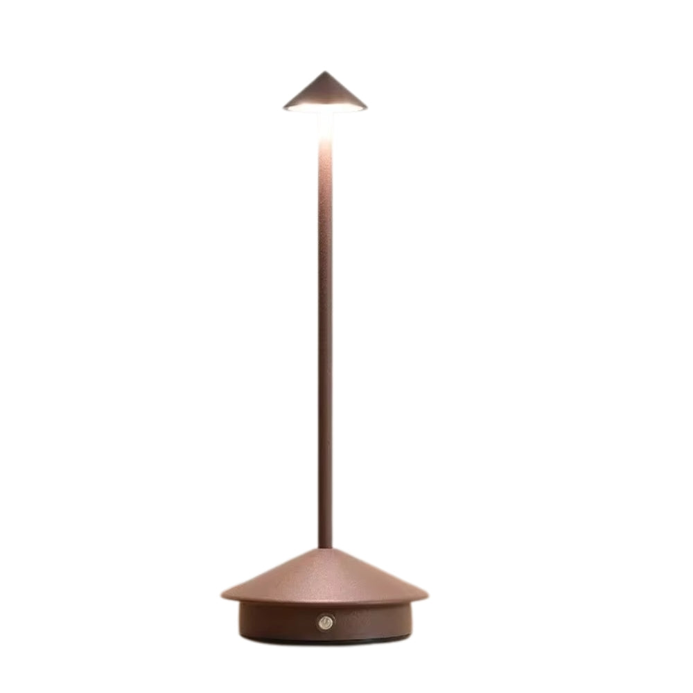 Rechargeable Led Table Lamp With Touch Sensor 3 Color Stepless Dimming