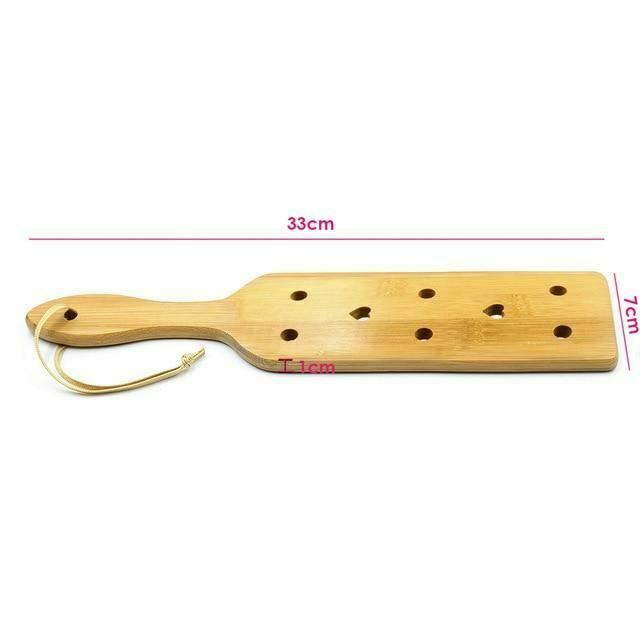 Bamboo Spanking Paddle Impact Play Fetish Bondage Kink Bdsm Restraints