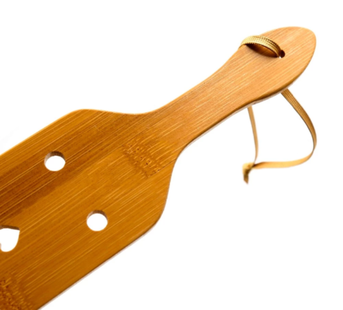 Bamboo Spanking Paddle Impact Play Fetish Bondage Kink Bdsm Restraints