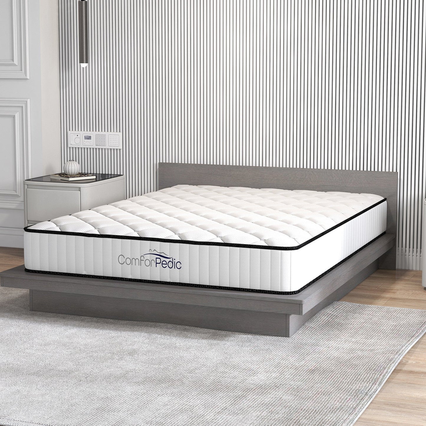 1 Sets of Royal Comfort 1 Sets Of Comforpedic Bonnell Spring Mattress Single