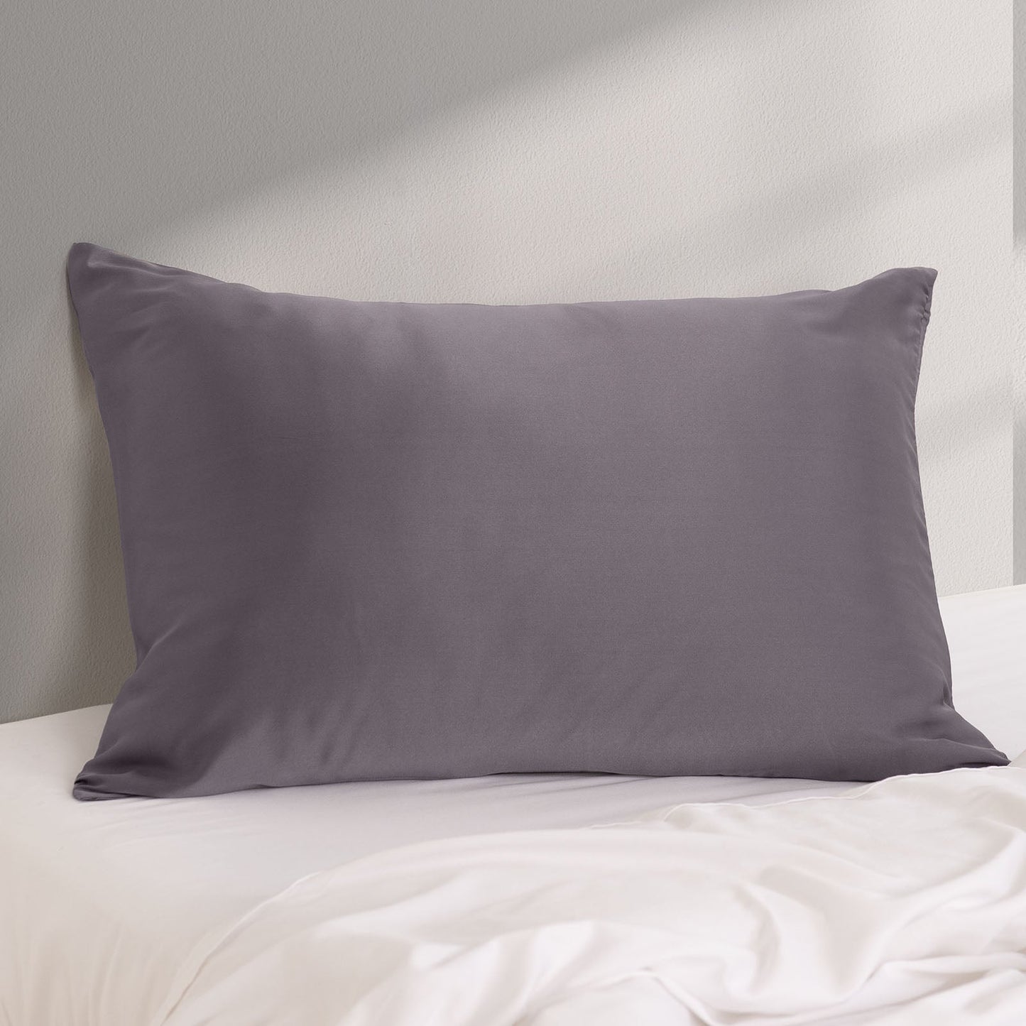 Pure Silk Pillow Case By Royal Comfort Charcoal