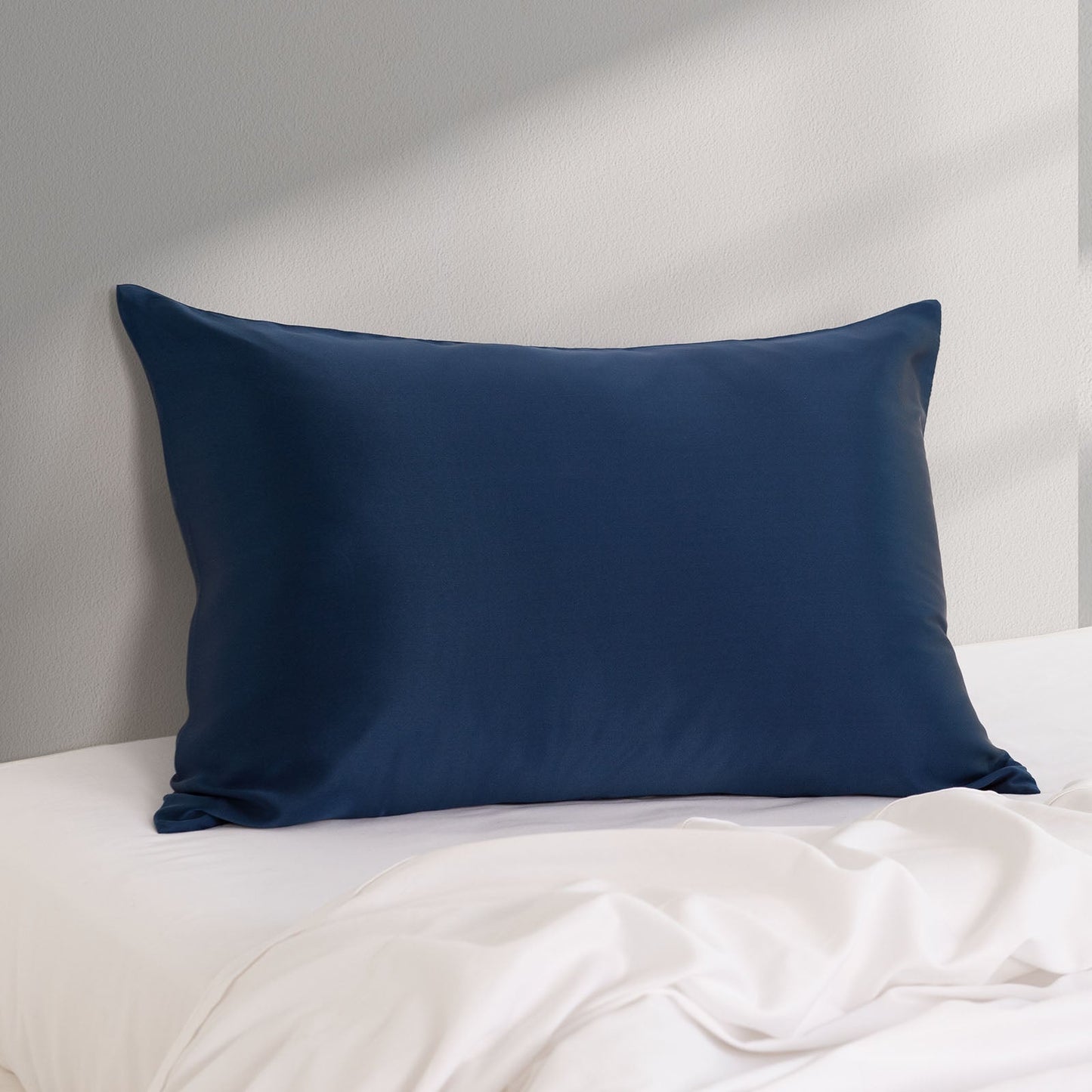 Pure Silk Pillow Case By Royal Comfort Navy