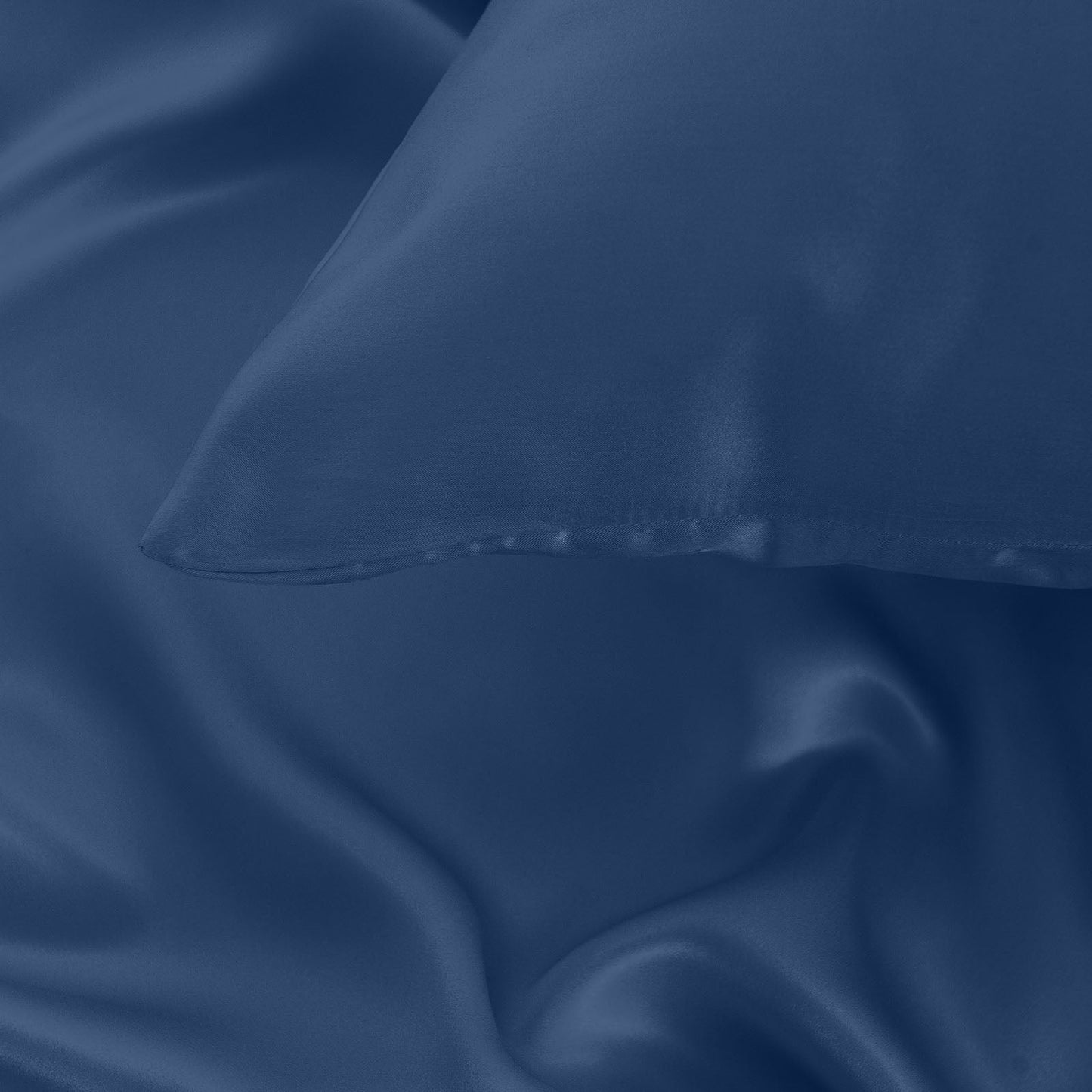 Pure Silk Pillow Case By Royal Comfort Navy