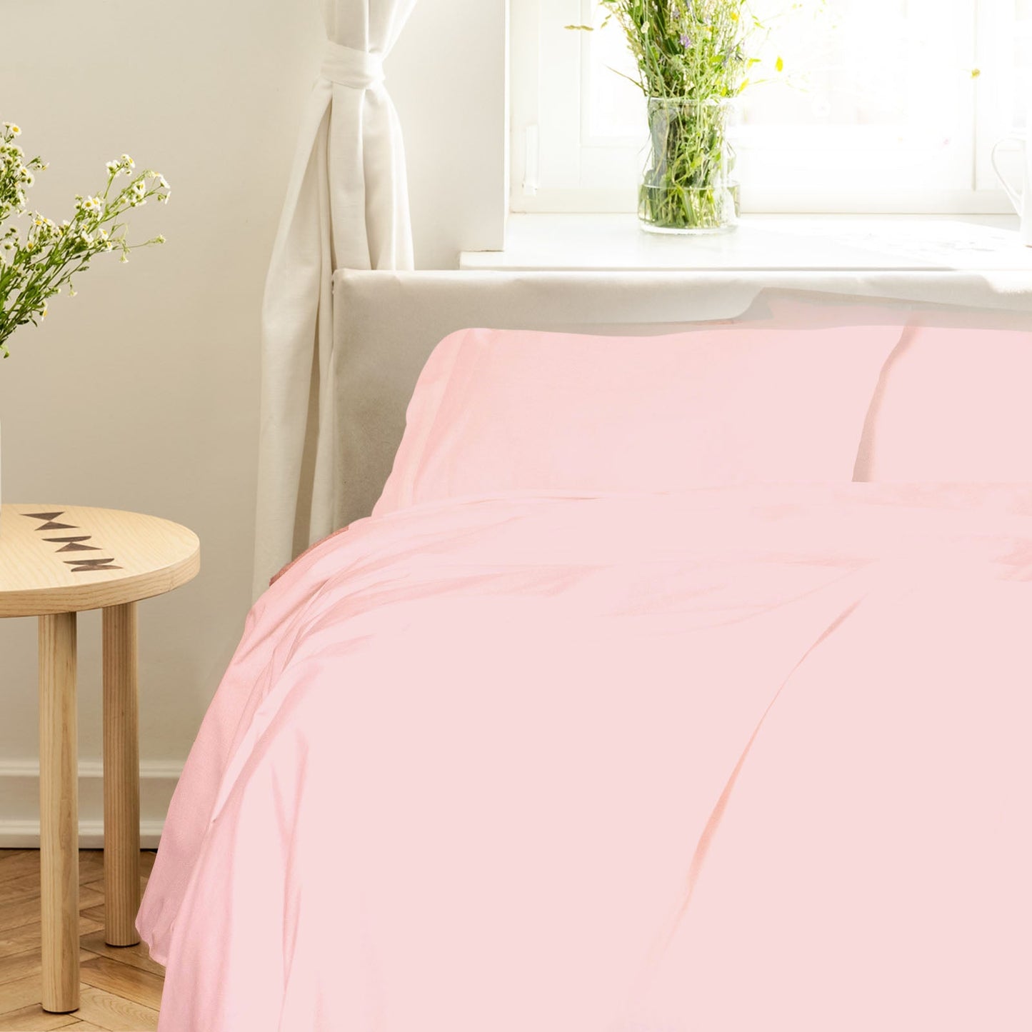 Royal Comfort Balmain 1000Tc Bamboo Cotton Sheet Sets (King) Blush