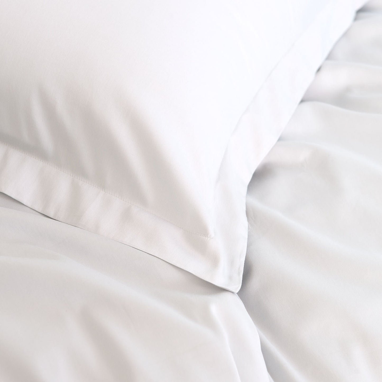 Royal Comfort Balmain 1000Tc Bamboo Cotton Quilt Cover Sets (Queen) White