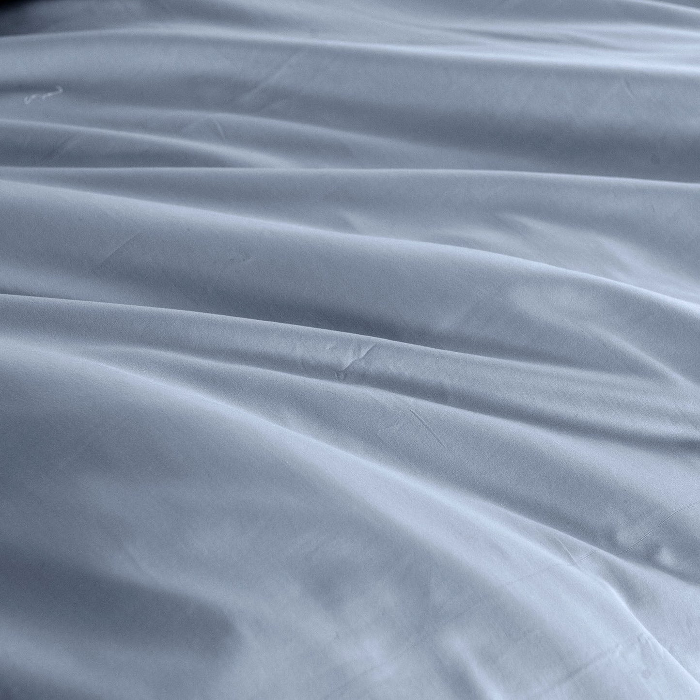 Royal Comfort Balmain 1000Tc Bamboo Cotton Quilt Cover Sets Queen Blue Fog