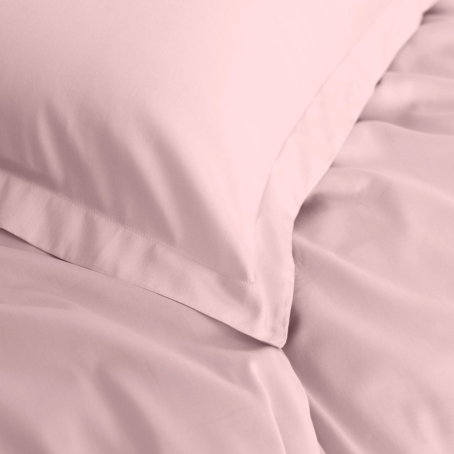 Royal Comfort Balmain 1000Tc Bamboo Cotton Quilt Cover Sets Queen Blush