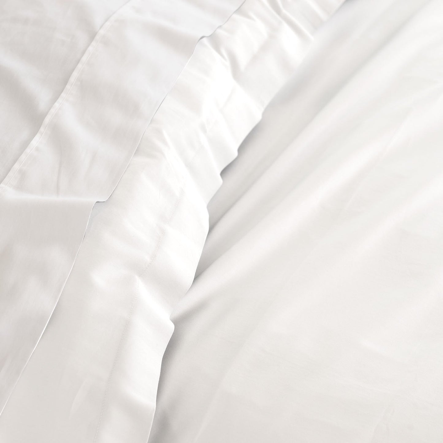 Royal Comfort Balmain 1000Tc Bamboo Cotton Quilt Cover Sets (King) White