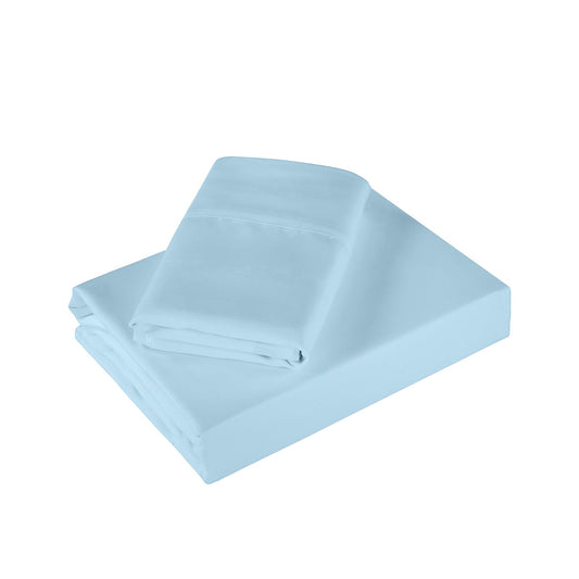 Royal Comfort 1200Tc Ultrasoft 4 Piece Sheet Set - Queen Sky Blue