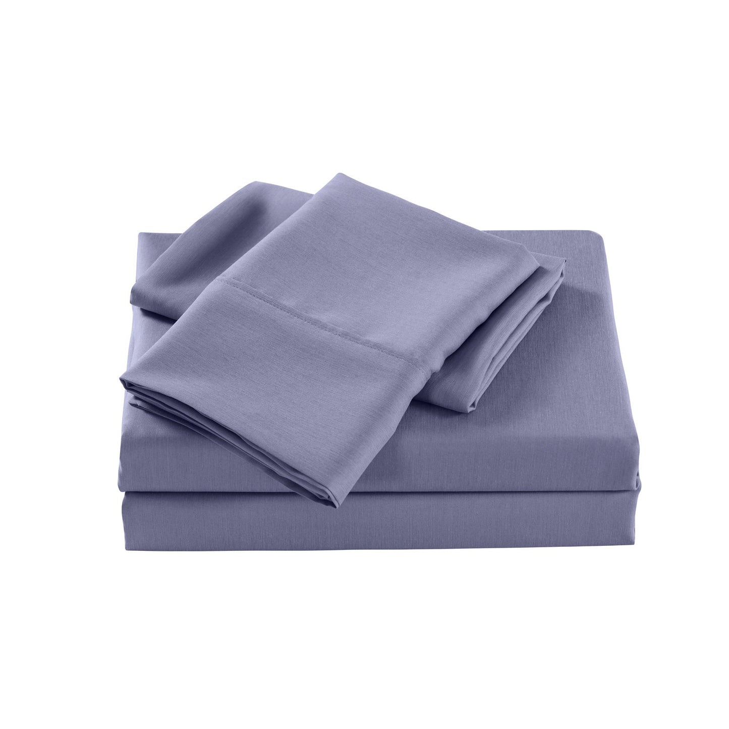 Royal Comfort Bamboo Cooling 2000Tc Sheet Set - King-Lilac Grey
