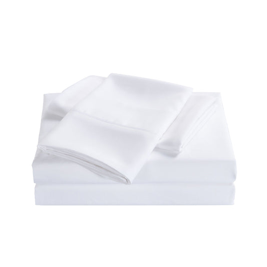 Royal Comfort Bamboo Cooling 2000Tc Sheet Set King Single White