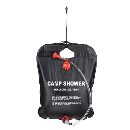 20L Camping Hiking Solar Heated Shower Bag Outdoor Water